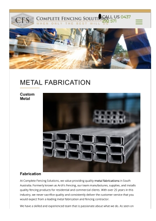 Metal Fabrication