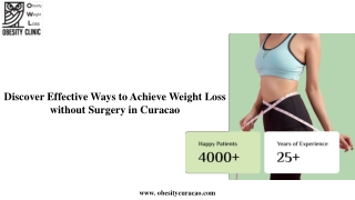 Discover Effective Ways to Achieve Weight Loss without Surgery in Curacao