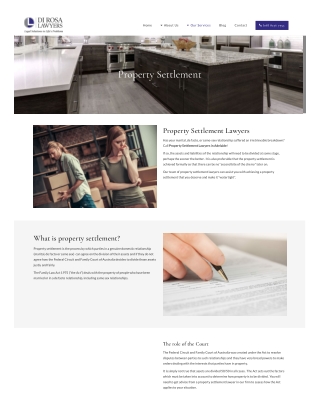 Property Settlement Lawyers Adelaide