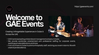 percussionist dubai | drummers in dubai