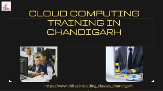 Cloud Computing Training in Chandigarh for Career-Focused Learners