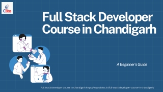 Full Stack Developer Course in Chandigarh for Career Growth