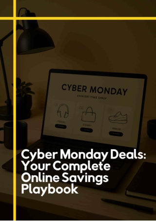 Cyber Monday Deals: Your Complete online savings Playbook.