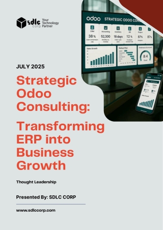 Strategic Odoo Consulting Transforming ERP into Business