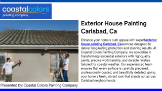 Premium Exterior House Painting Carlsbad, Ca – Transform & Protect Your Home