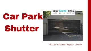 Secure Car Park Shutter Solutions & Protection
