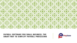 Payroll Software for Small Business in Canada