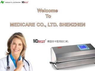 Medical Sealing Machine Solutions for Sterile Packaging | MEDICARE CO., LTD