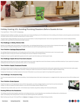 Holiday Hosting 101 Avoid Plumbing Disasters Before Guests Arrive