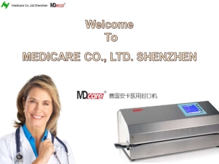 Automatic Medical Sealer for Secure Sterile Packaging | MEDICARE CO., LTD