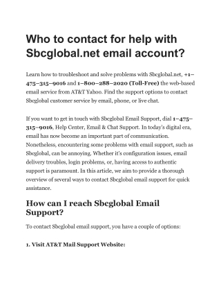 Why Isn’t My SBCGlobal Email Receiving Emails? — Here’s an Easy Fix!