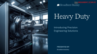 Industry Machinery for Oil & Gas, Aerospace, Power Generation & Rail