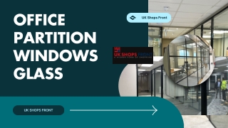 Office Partition Windows Glass