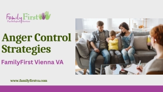 Effective Anger Control Strategies from Leading Vienna, VA Therapists