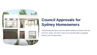 What Every Sydney Homeowner Should Know About Council Approvals Before Building