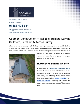 Godman Cnstruction - PDF Sharing