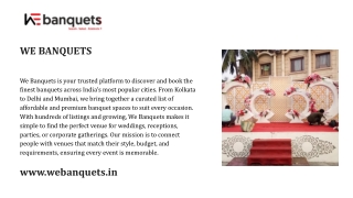 Party Hall in Kolkata – Celebrate in Style & Comfort