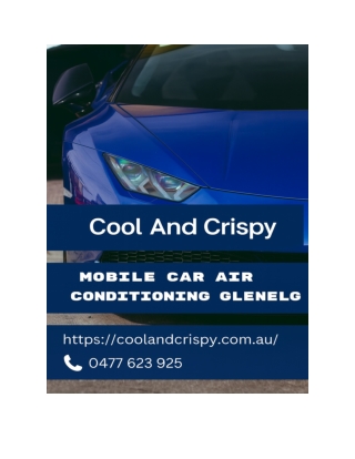 Mobile car air conditioning Glenelg