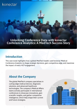 Unlocking Conference Data with konectar Conference Analytics_ A MedTech Success Story