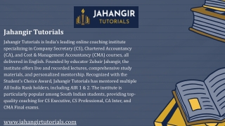 Top CMA Inter Law Classes in India for Exam-Ready Preparation