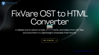 FixVare Solution for Smooth and Secure OST to HTML Export