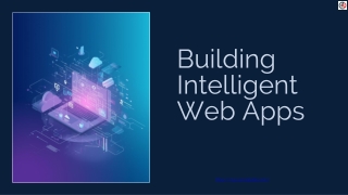 Building Intelligent Web Apps