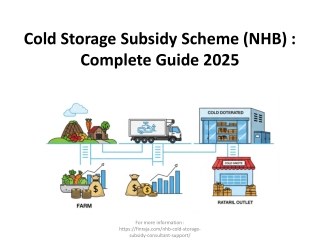 Cold Storage Subsidy Scheme (NHB) : Complete Guide 2025