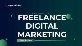 Introduction to Freelance digital marketer