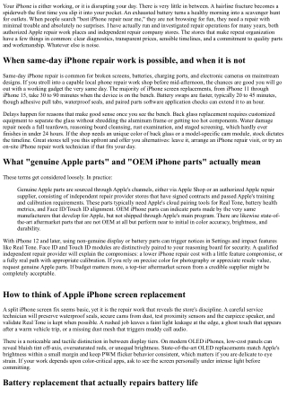 Where to get my broken iPhone repaired near me?
