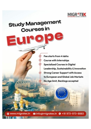 Benefits to Study in Europe