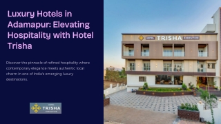 Luxury Hotels in Adamapur