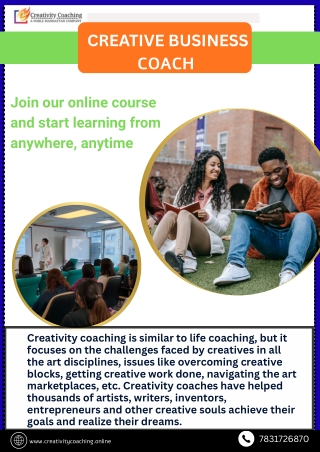 Creative Business Coach UK – Grow, Create, Succeed