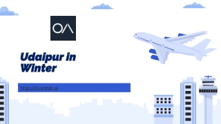 Udaipur in Winter - in.oneair.ai