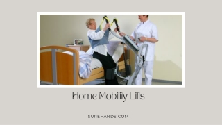 Home Mobility Lifts  Surehands