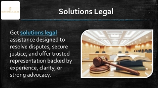 Solutions Legal