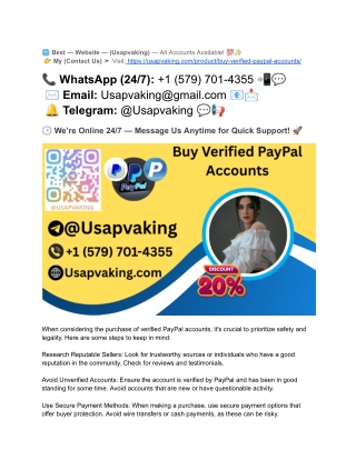 Top Tips for Purchasing Verified PayPal Accounts