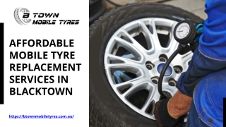 Affordable Mobile Tyre Replacement Services in Blacktown