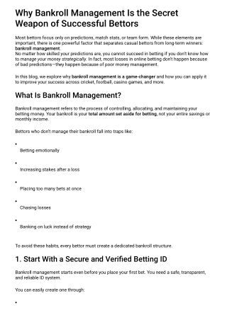 Top Betting Mistakes and How to Avoid Them