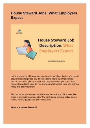 JobsYahan-House-Steward-Jobs-What-Employers-Expect