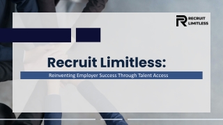 Recruit Limitless: Reinventing Employer Success Through Talent Access