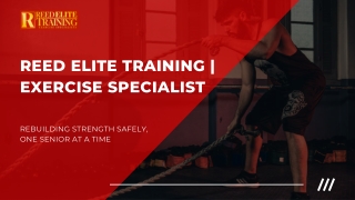 A Safe Approach to Strength Training for Elderly Adults