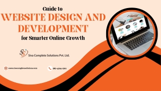 Guide to Website Design and Development for Smarter Online Growth