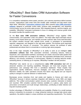 Office24by7 Best Sales CRM Automation Software for Faster Conversions.docx  Google Docs