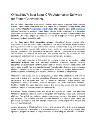 Office24by7 Best Sales CRM Automation Software for Faster Conversions.docx  Google Docs