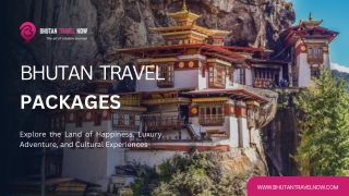 Bhutan travel packages
