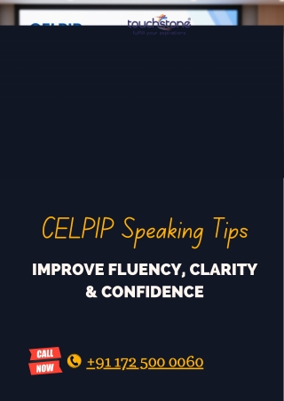 CELPIP Speaking Tips Improve Fluency, Clarity & Confidence