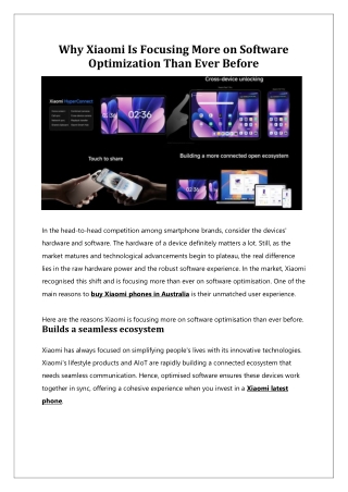 Why Xiaomi Is Focusing More on Software Optimization Than Ever Before