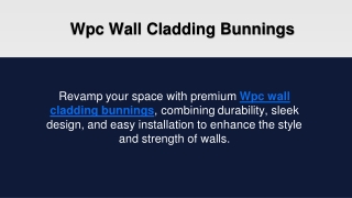 Wpc Wall Cladding Bunnings