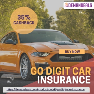 Get cashback Offers on Go Digit Car Insurance