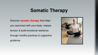 Somatic Therapy